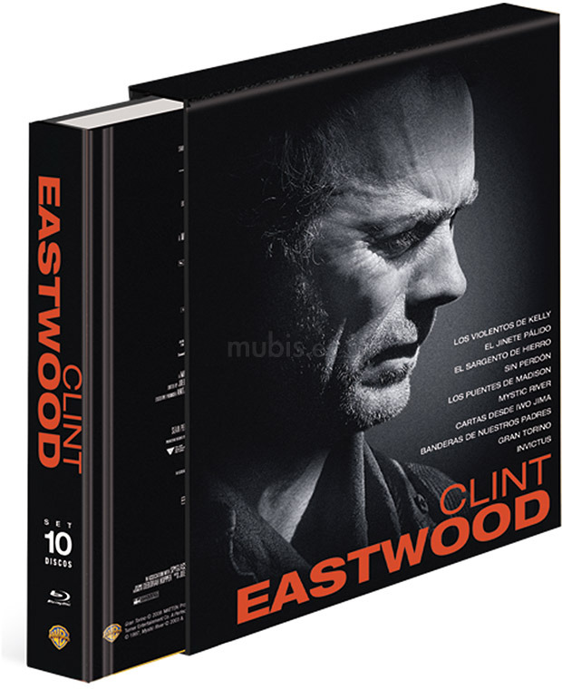 carátula Clint Eastwood Colección - Edición Libro Blu-ray 1