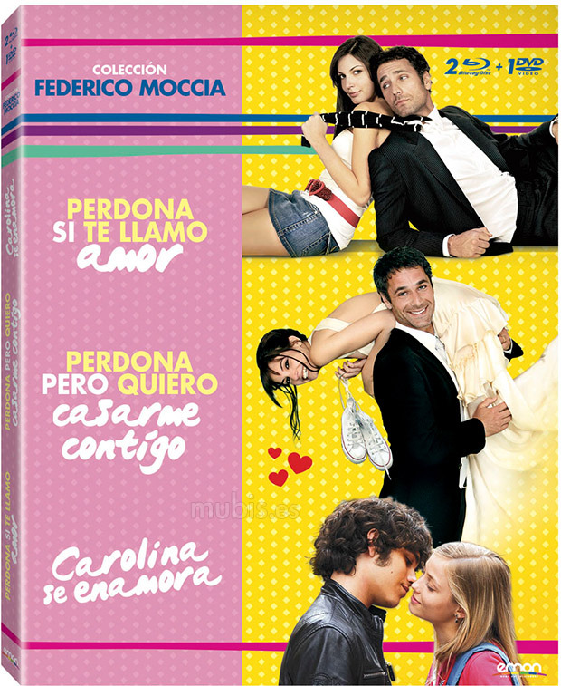 carátula Colección Federico Moccia Blu-ray 1