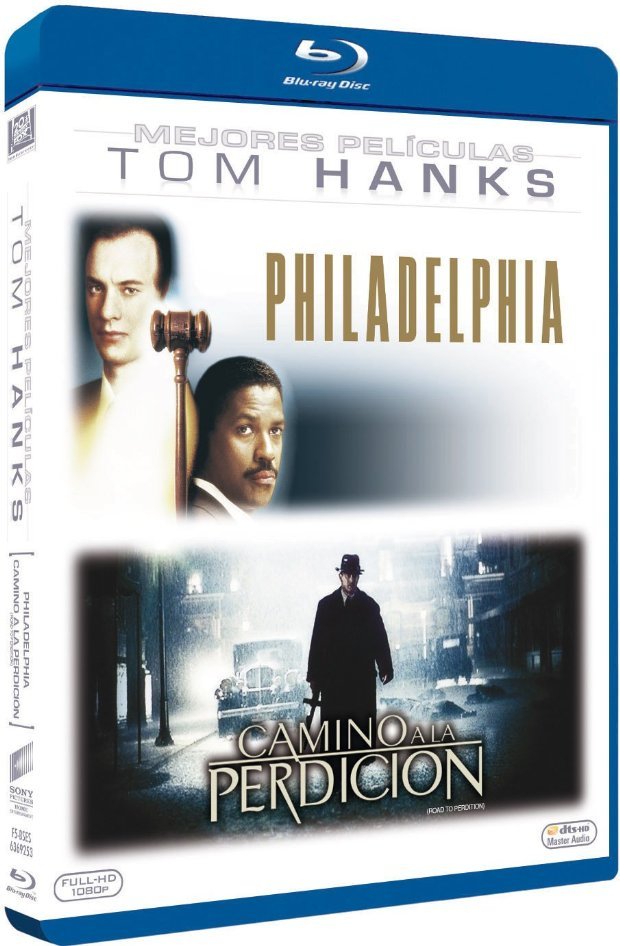 carátula Pack Tom Hanks: Camino A La Perdición + Philadelphia Blu-ray 1