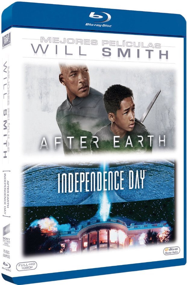 carátula Pack Will Smith: Independence Day + After Earth Blu-ray 1