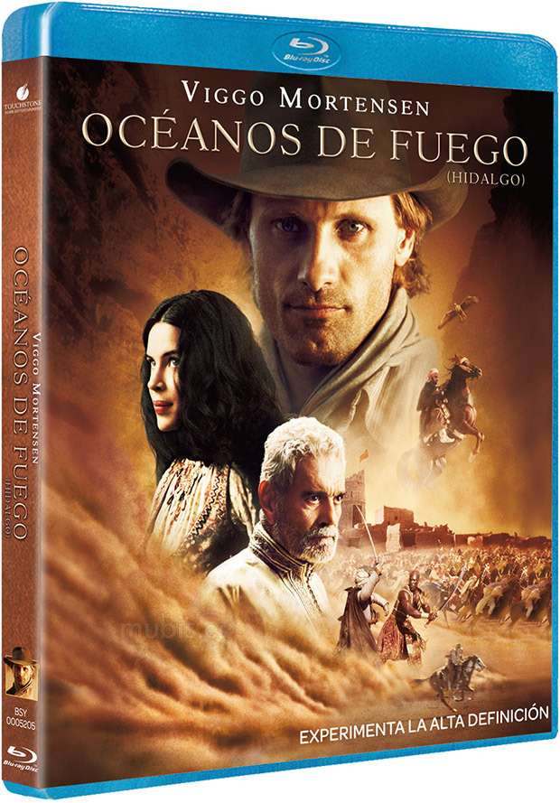 carátula Oceános de Fuego Blu-ray 1