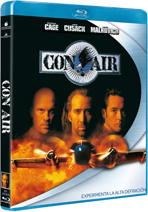 carátula Con Air (Convictos en el Aire) Blu-ray 1