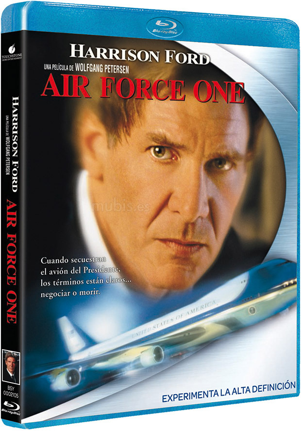 carátula Air Force One Blu-ray 1