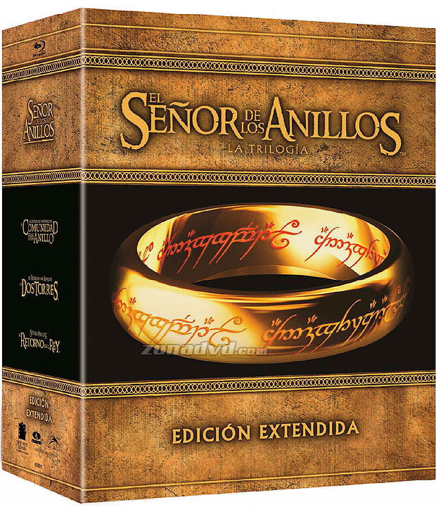 carátula El Señor de los Anillos: Trilogía - Edición Extendida Blu-ray 1