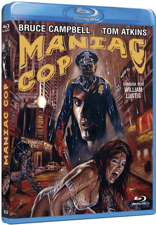 carátula Maniac Cop Blu-ray 1