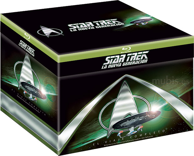 carátula Star Trek: La Nueva Generación - El Viaje Completo Blu-ray 1