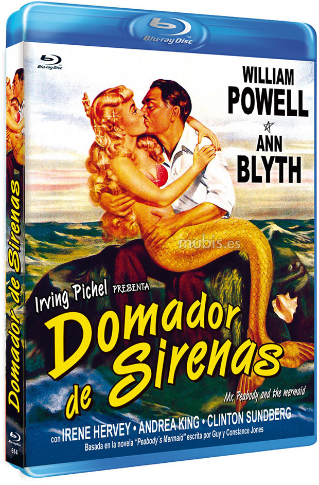 carátula Domador de Sirenas Blu-ray 1
