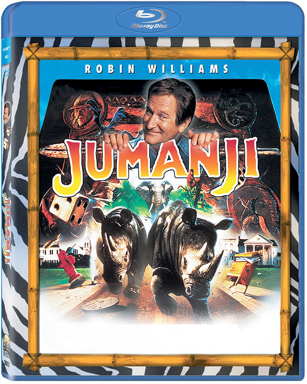 carátula Jumanji Blu-ray 1