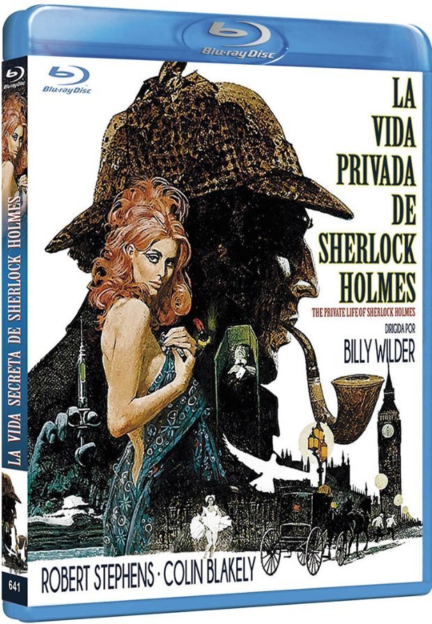 carátula La Vida Privada de Sherlock Holmes Blu-ray 1