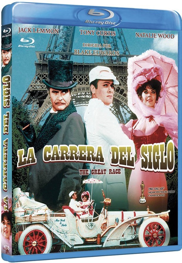 carátula La Carrera del Siglo Blu-ray 1
