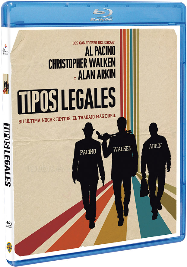 carátula Tipos Legales - Edición Sencilla Blu-ray 1