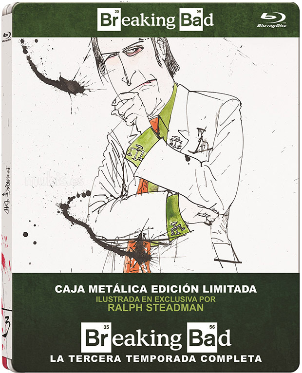 Breaking Bad - Tercera Temporada (Edición Metálica) Blu-ray