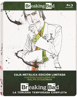 Breaking Bad - Tercera Temporada (Edición Metálica) Blu-ray