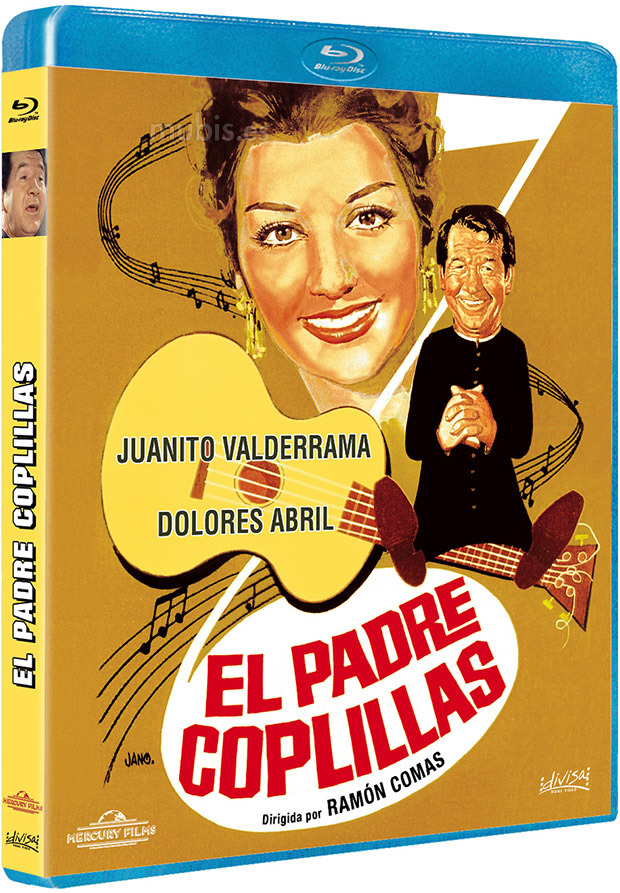 carátula El Padre Coplillas Blu-ray 1