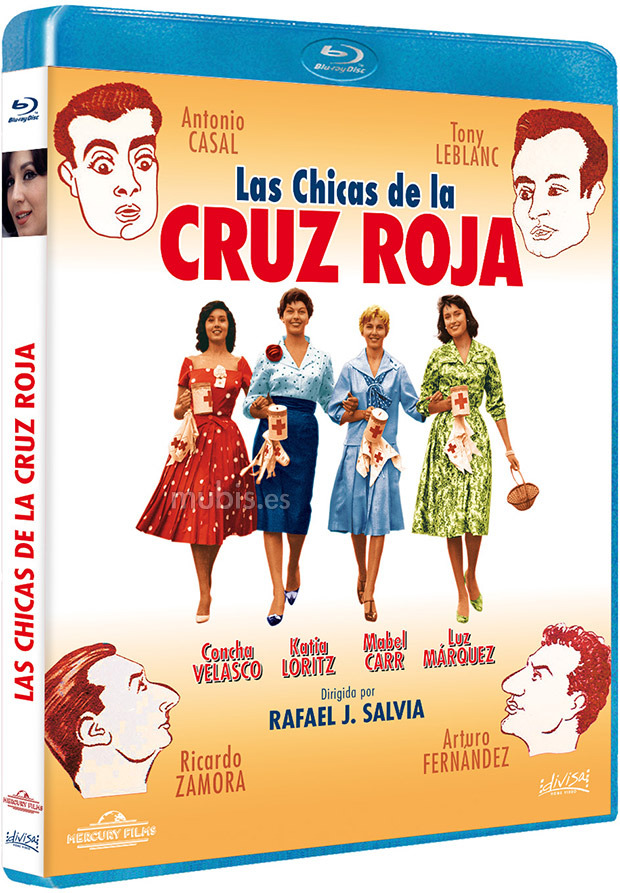 carátula Las Chicas de la Cruz Roja Blu-ray 1