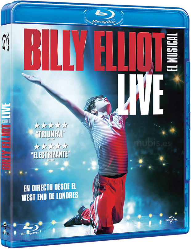 carátula Billy Elliot: El Musical Blu-ray 1