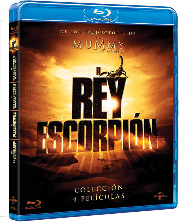 carátula El Rey Escorpión - Colección 4 Películas Blu-ray 1