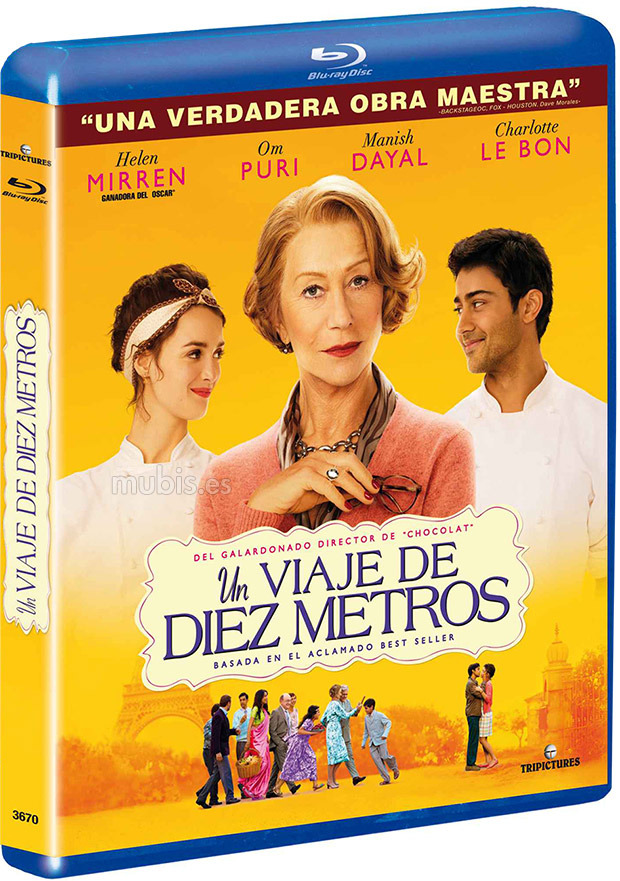 carátula Un Viaje de Diez Metros Blu-ray 1