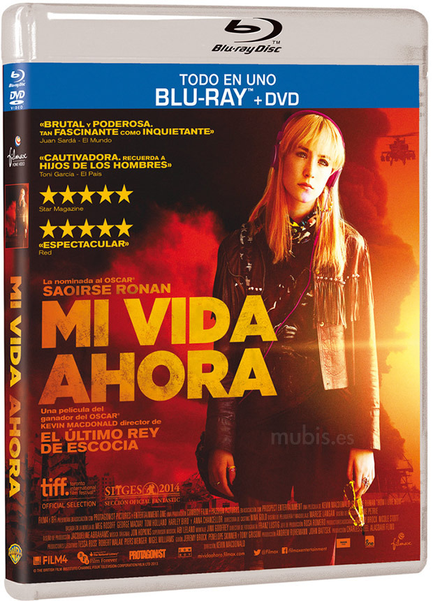 carátula Mi Vida Ahora Blu-ray 2