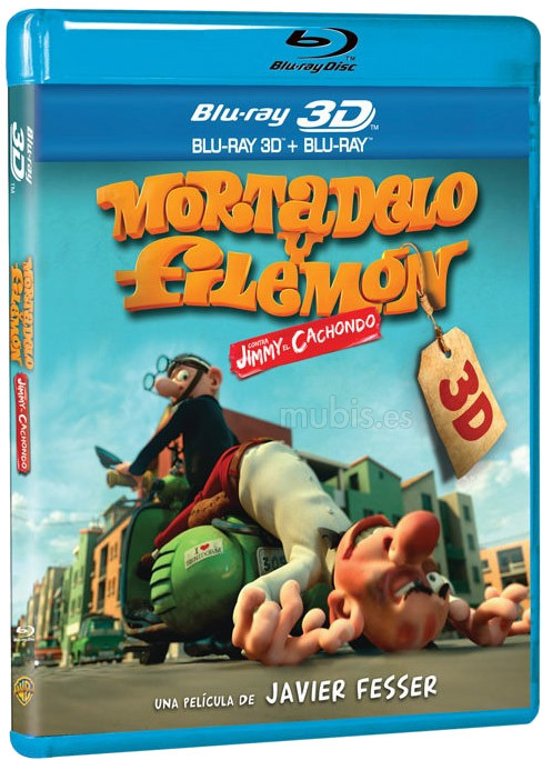 Mortadelo y Filemón contra Jimmy el Cachondo Blu-ray 3D