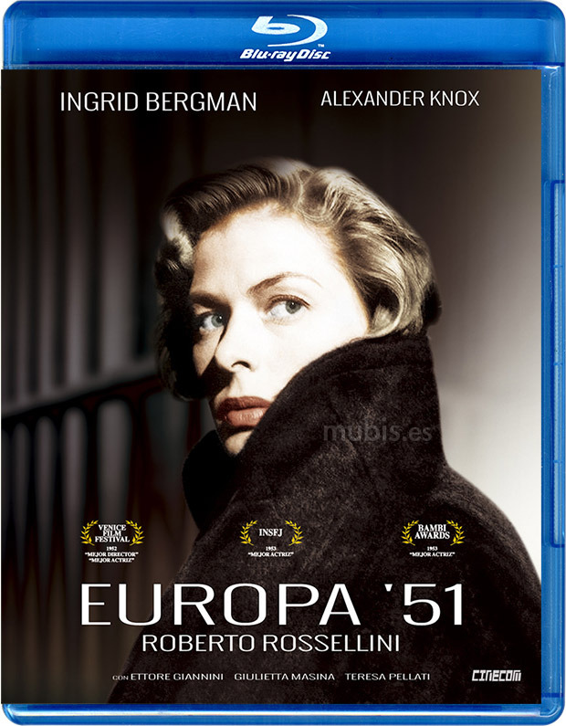 carátula Europa '51 Blu-ray 1