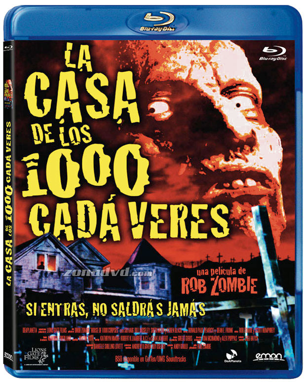 carátula La Casa de los 1000 Cadáveres Blu-ray 1
