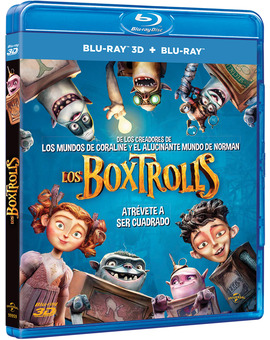 Los Boxtrolls Blu-ray 3D