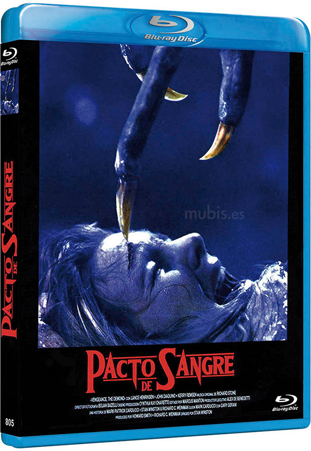 carátula Pacto de Sangre Blu-ray 1