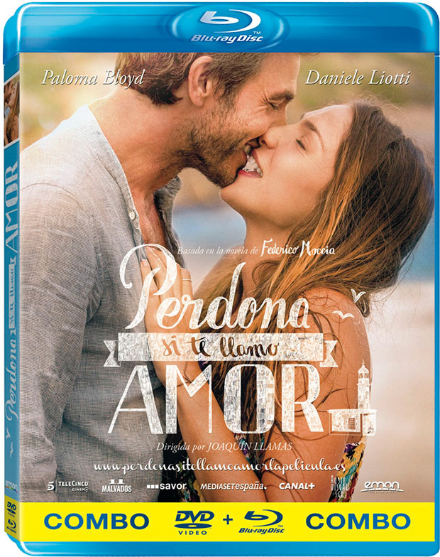 carátula Perdona si te llamo Amor (Combo Blu-ray + DVD) Blu-ray 1