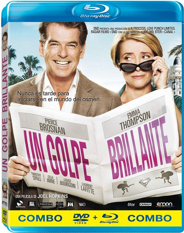 carátula Un Golpe Brillante (Combo Blu-ray + DVD) Blu-ray 1