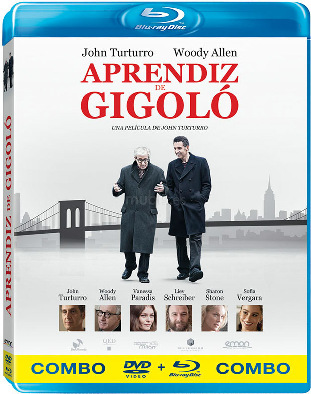 carátula Aprendiz de Gigoló (Combo Blu-ray + DVD) Blu-ray 1