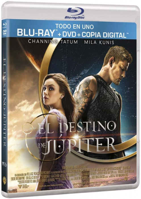 carátula El Destino de Júpiter Blu-ray 1