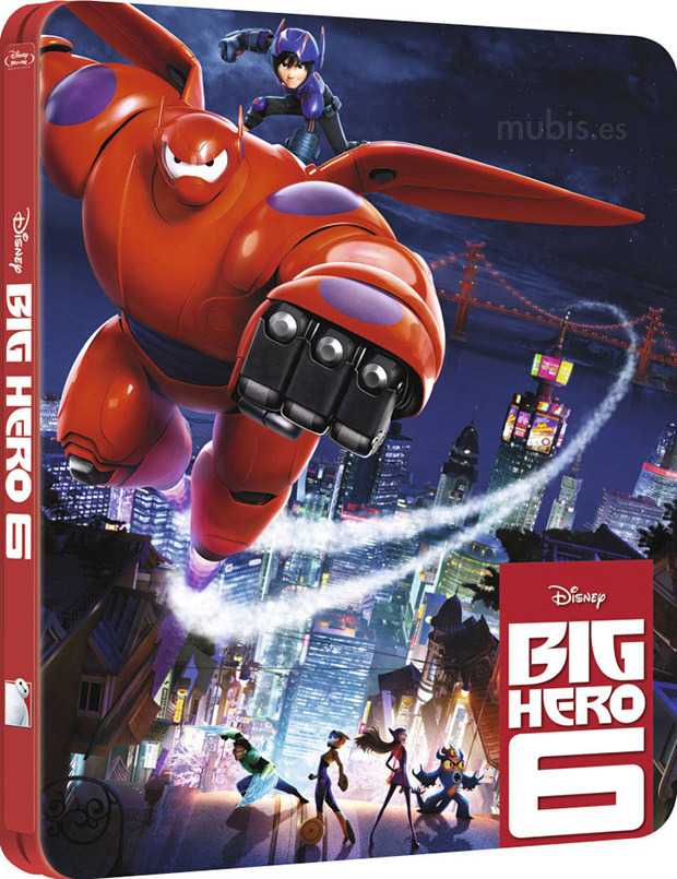 carátula Big Hero 6 - Edición Metálica Blu-ray 1