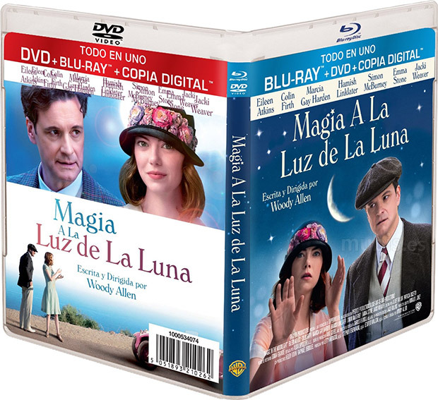 carátula Magia a la Luz de la Luna Blu-ray 1
