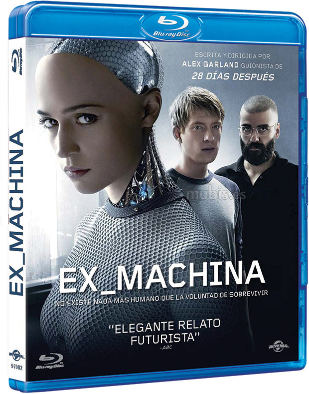 carátula Ex-Machina Blu-ray 1