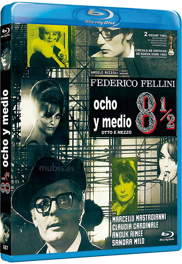 Fellini, ocho y medio (8½) Blu-ray
