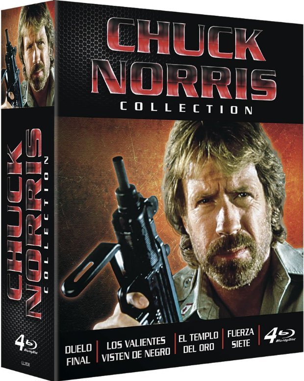 carátula Chuck Norris Collection Blu-ray 1