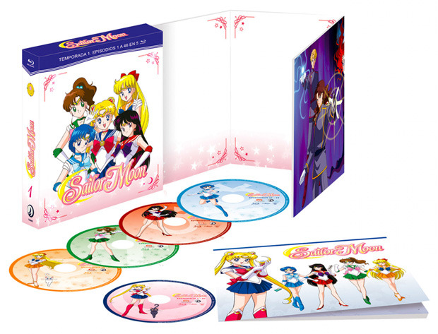 carátula Sailor Moon - Volumen 1 Blu-ray 1