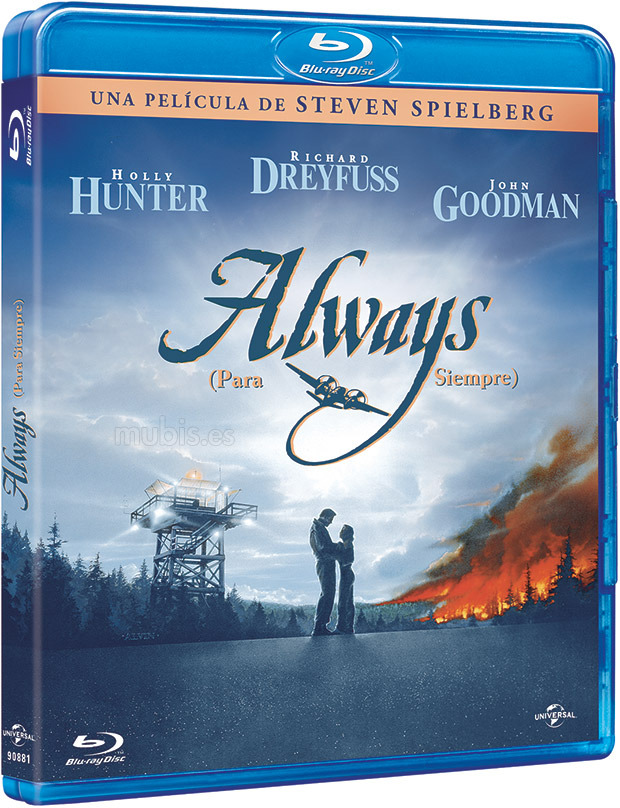 carátula Always (Para Siempre) Blu-ray 1