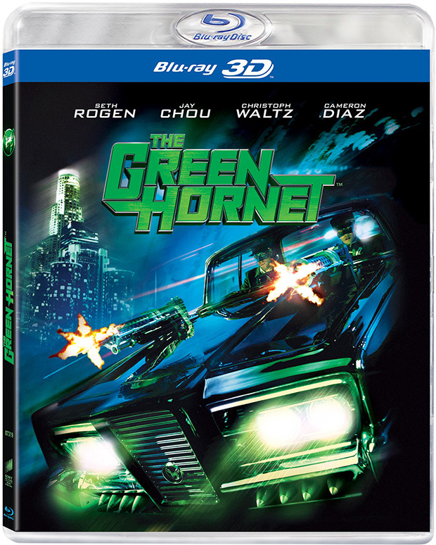carátula The Green Hornet Blu-ray 3D 2