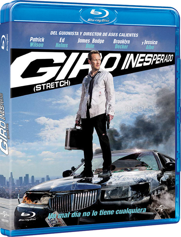 carátula Giro Inesperado (Stretch) Blu-ray 1