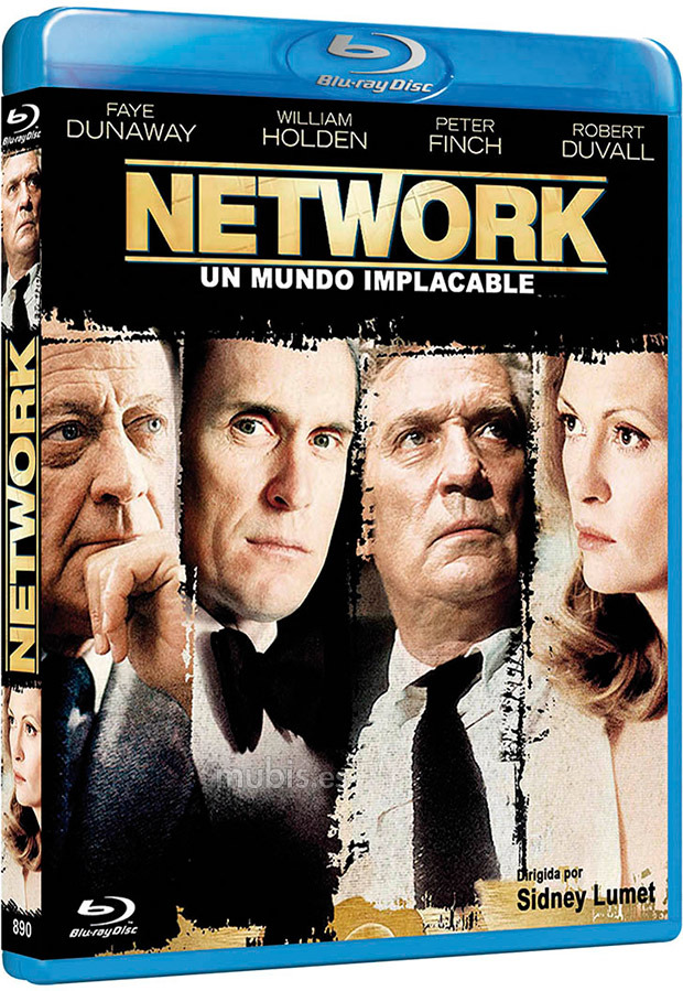 carátula Network, Un Mundo Mmplacable Blu-ray 1