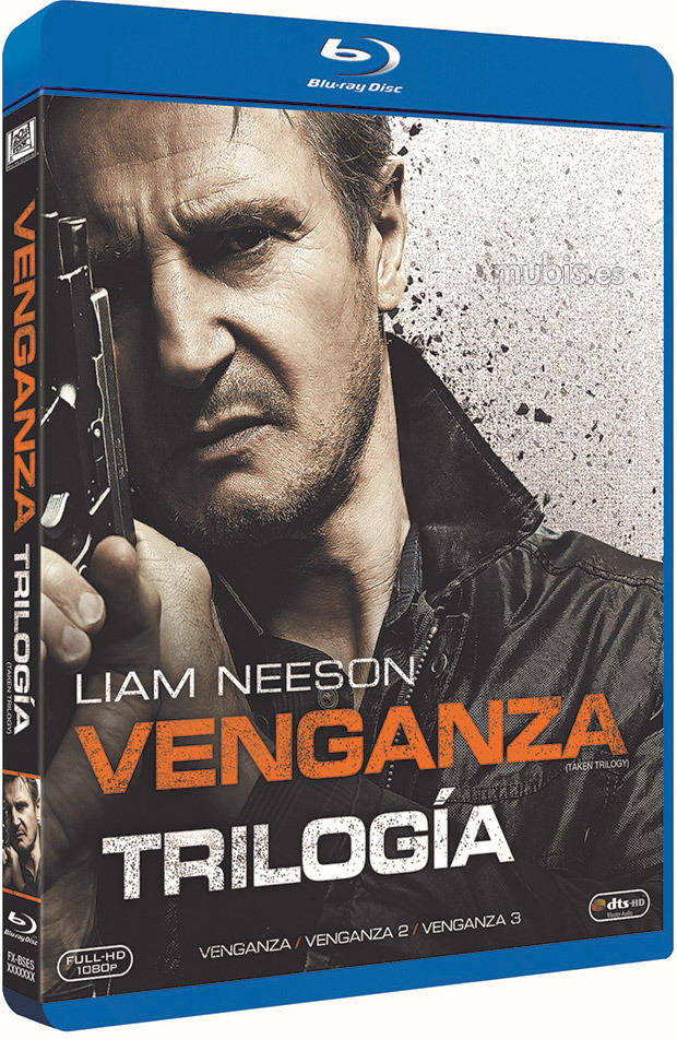 carátula Pack Venganza 1, 2 y 3 Blu-ray 1
