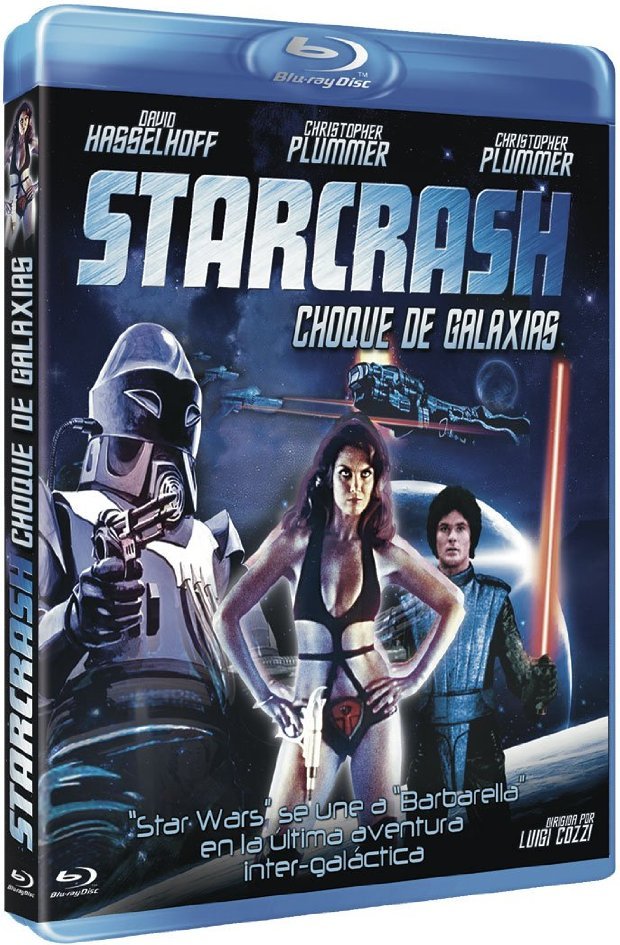 carátula Starcrash, Choque de galaxias Blu-ray 1