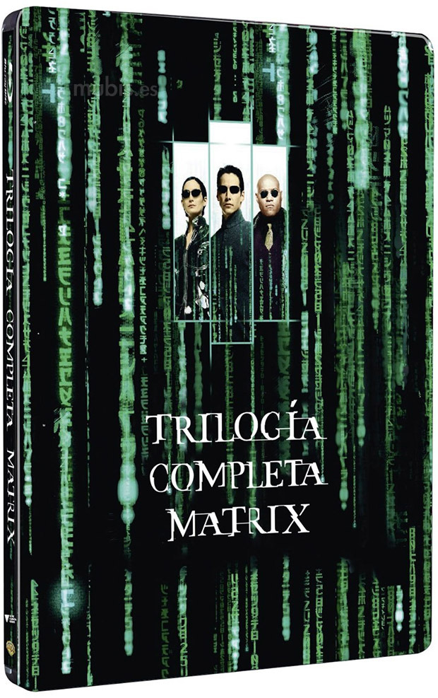 carátula Trilogía Matrix - Edición Metálica Blu-ray 1