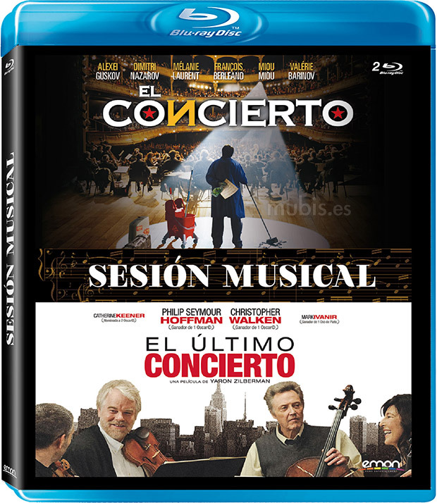 carátula Pack Sesión Musical: El Concierto + El Último Concierto Blu-ray 1