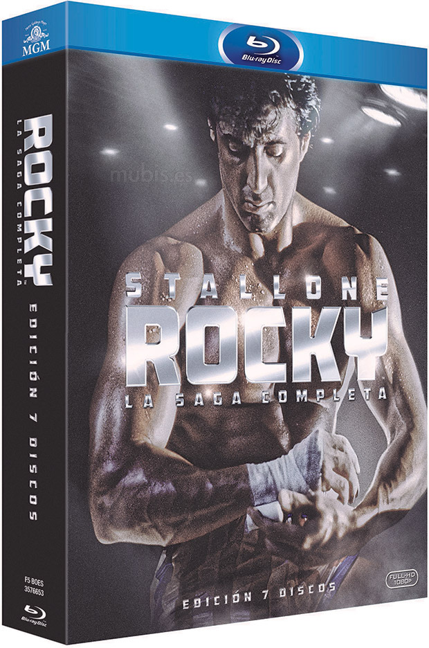 carátula Rocky - La Saga Completa Blu-ray 1