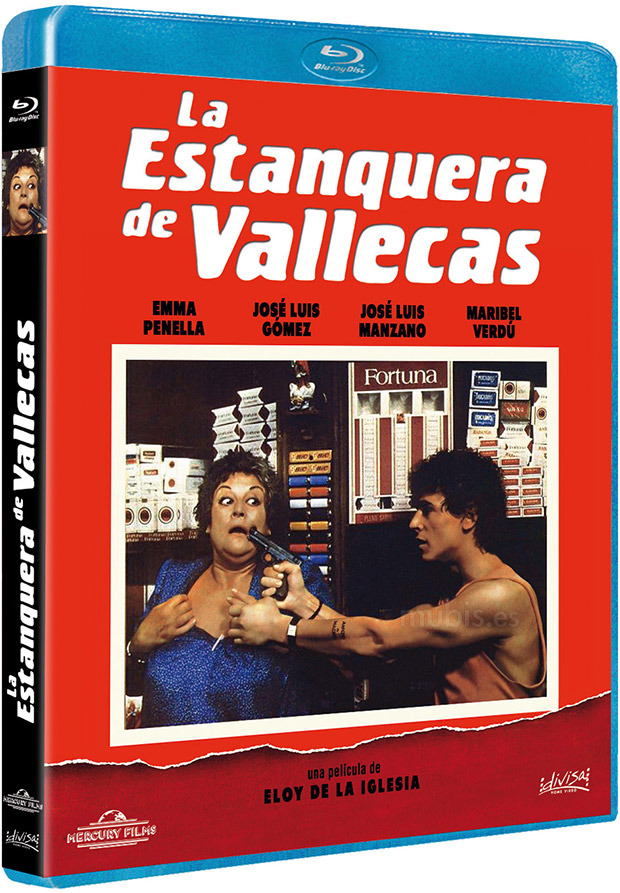 carátula La Estanquera de Vallecas Blu-ray 1
