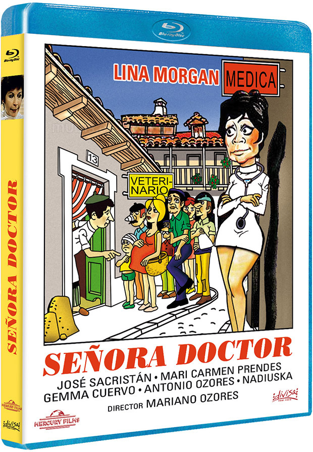 carátula Señora Doctor Blu-ray 1