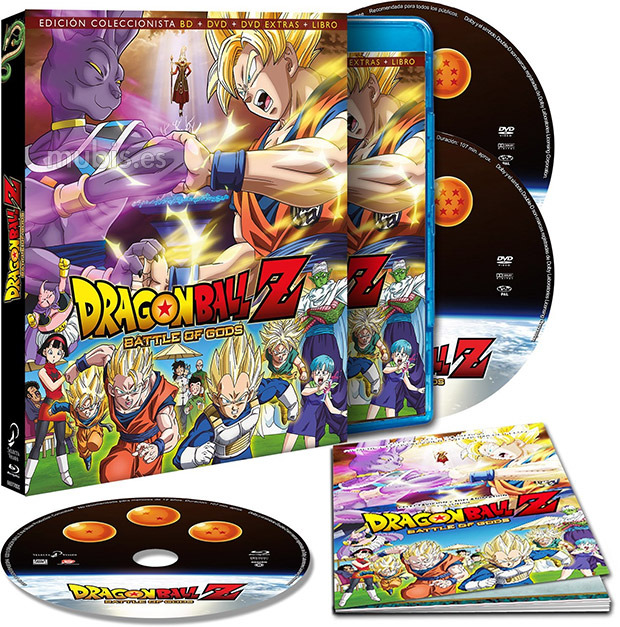 carátula Dragon Ball Z: Battle of Gods - Edición Coleccionista Blu-ray 1
